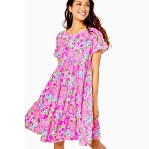 NWT Lilly Pulitzer pink Jodee dress S
